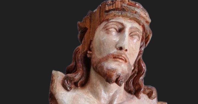 Sora: il Cristo della Val Gardena esposto a S. Spirito