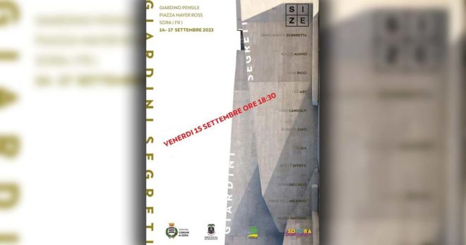 Nel cuore di Sora, nascono i fiori migliori!