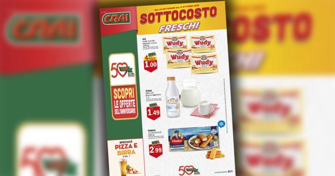 CRAI SOTTOCOSTO FRESCHI: il volantino con tutte le offerte (nuovo formato pagine)