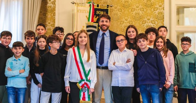 Sora, Consiglio Comunale Ragazzi: Eleonora Bastardi nuovo Sindaco