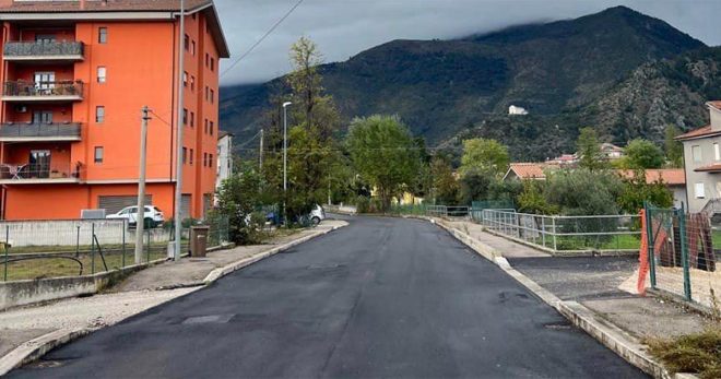 Sora, rifacimento asfalto: completati vari interventi