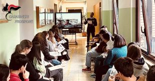 Sora: i Carabinieri incontrano i ragazzi del Liceo Classico “Vincenzo Simoncelli”
