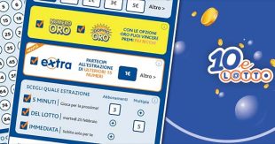 10eLotto: tipologie di estrazione e verifica vincite