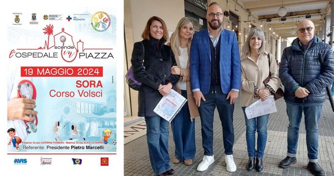 Sora, 19 maggio: “L’ospedale scende in piazza”