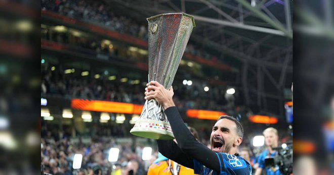 Davide Zappacosta e la gioia sui social dopo finale vinta a Dublino con l’Atalanta: «Two cop is megl che uan!!!»