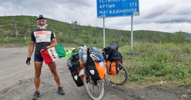 Giorgio Lucarelli: direzione Mongolia. Tutto pronto per la nuova sfida del cicloviaggiatore sorano