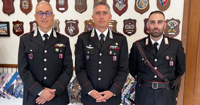 Sora: il Ten. Giovanni Simeone assume il comando del Nucleo Operativo e Radiomobile