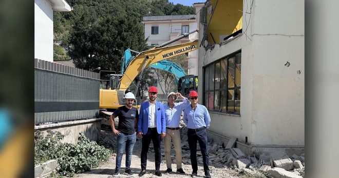 Sora: iniziati i lavori al liceo “Vincenzo Gioberti”