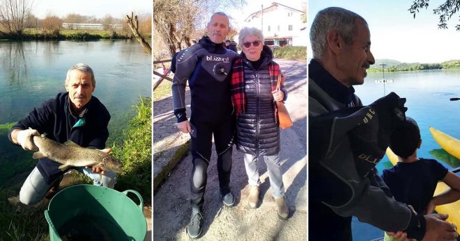 Gli splendidi 70 anni del sub sorano Tonino Marchione