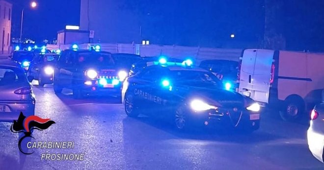 Sora-Isola del Liri: controlli dei Carabinieri nei luoghi della “movida”