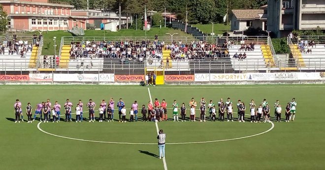 Calcio Serie D: terzo 1-1 casalingo del Sora. I bianconeri non vincono ma muovono la classifica
