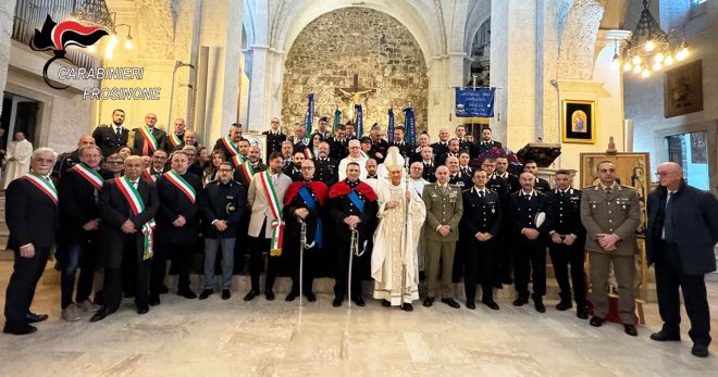 La Compagnia Carabinieri di Sora festeggia la Patrona dell’Arma, Maria Virgo Fidelis