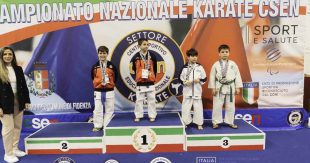 Karate: ottimi risultati per la Funakoshi Sora al Campionato Nazionale CSEN di Fidenza