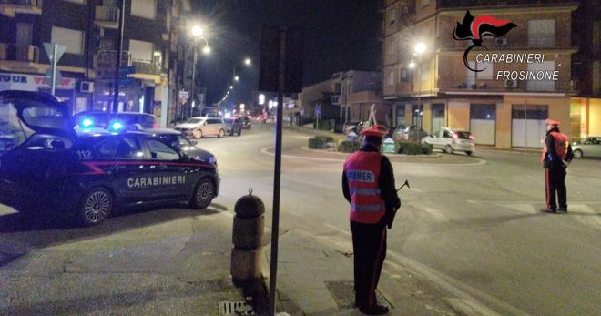Sora / Isola del Liri: controlli straordinari dei Carabinieri a Sora, patenti ritirate e denunce per guida in stato di ebbrezza