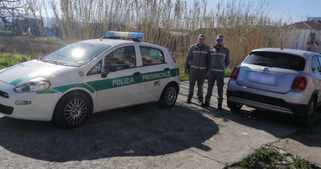 Polizia Provinciale: recuperato un veicolo rubato a Sora