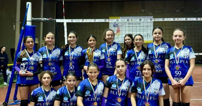 Olimpia Volley Sora campione provinciale Under 13 femminile 2024/25