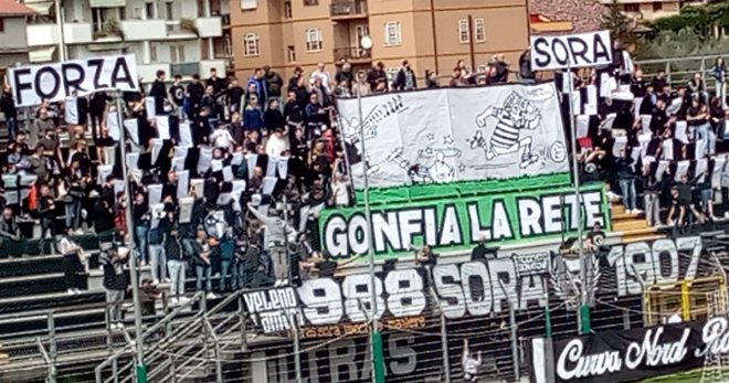 Calcio: Sora sconfitto a Recanati. Termoli passa a San Benedetto. Bianconeri di nuovo nei guai