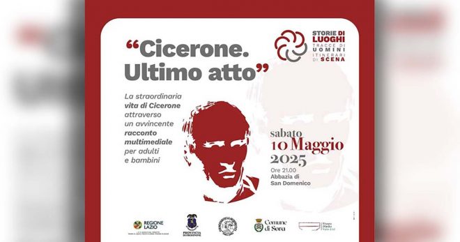 Sora: “Cicerone. Ultimo Atto”. Un viaggio immersivo tra storia, suoni e immagini