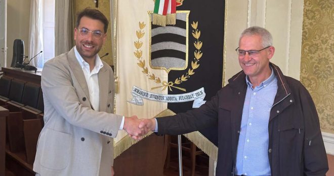 Sora: il sindaco Di Stefano accoglie delegazione francese da Arcy Sainte Restitue