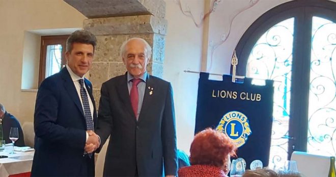 Assemblea e conviviale Lions per festeggiare l’ingresso di Loreto Perrella
