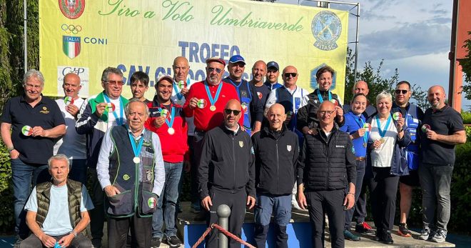 La nazionale italiana di tiro a volo in partenza per il 52° campionato europeo agli ordini del CT Polsinelli