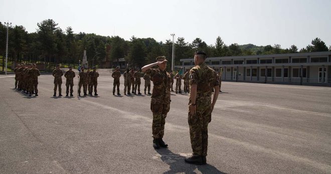 Sora: Basco di specialità ai nuovi operatori del 41° reggimento Imint
