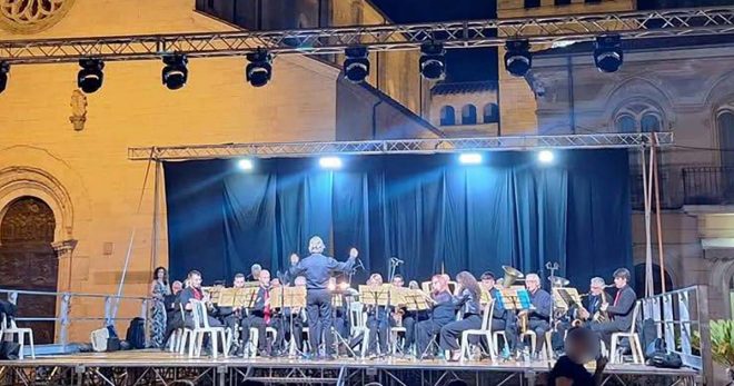 Successo per il concerto della Banda sinfonica Città di Sora in piazza Santa Restituta