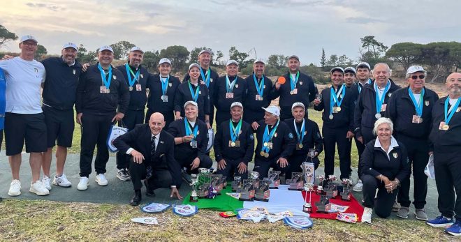 Campionati europei di tiro a volo: l’Italia di Sandro Polsinelli conquista 13 medaglie