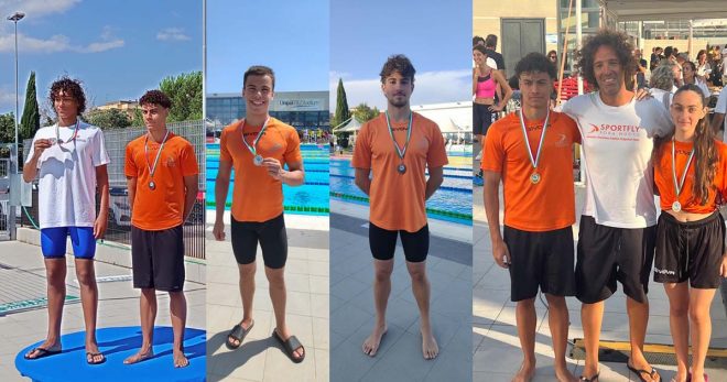 Sportfly Sora, due campioni regionali e sette podi alle finali FIN Lazio
