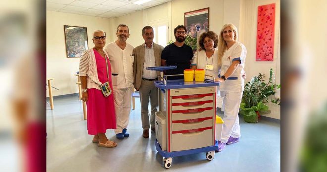 Isola del Liri: un dono alla “Casa delle Farfalle” in segno di riconoscenza