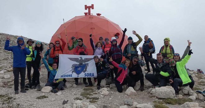 Monte Amaro: il CAI Sora conquista la vetta più alta della Maiella (2.793 m)