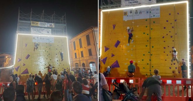 Sora, Notte Bianca dello Sport: il CAI celebra il successo dell’arrampicata con più di 200 bambini partecipanti