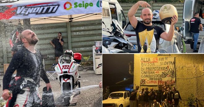 Sora, Motocislismo: Domenico Paniccia nuovo Campione Italiano Classe Lightwin
