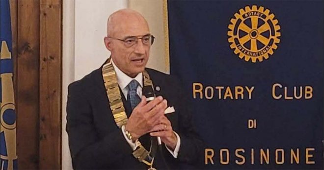 Rotary Club frosinone, al via il ciclo di incontri 25/26 sotto la guida del presidente Mario Prata. Oggi il primo evento