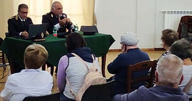 Prevenzione truffe: la Polizia al centro anziani di Sora