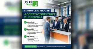 Offerta di lavoro: il Gruppo Jolly Automobili cerca un/una Accettatore di Officina