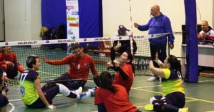 Sora, il sorano Vittorio Giacchetti nel progetto di sitting volley nelle scuole di Ceccano
