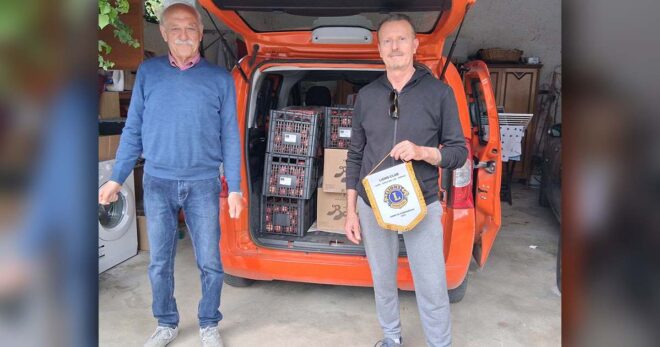 Sora, il Lions club sostiene le famiglie in difficoltà con oltre 250 chili di generi alimentari