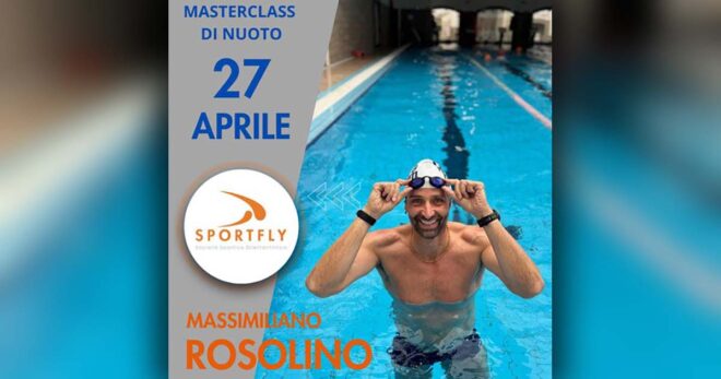 Sora, Massimiliano Rosolino incontra gli studenti e guida la masterclass Sportfly