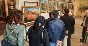 Sora, inaugurata in Biblioteca la mostra personale di Marcello Merolle