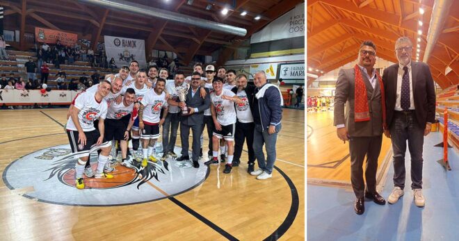 Calcio a 5: la Riedil Hamok Sora conquista la Coppa Provincia e vola in Serie C