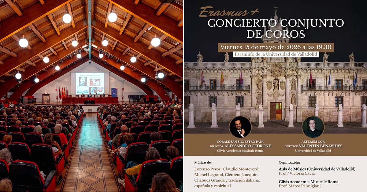 Sora/Spagna: la Corale San Silvestro Papa questa sera in concerto a Valladolid per il progetto Erasmus+