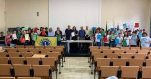 Sora, premiati gli studenti dell’Istituto Comprensivo Sora 2 nel concorso “Un Poster per la Pace” dei Lions
