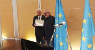 Bergamo, riconoscimento a Valdemaro Canale Parola durante l’assemblea nazionale Anuu-Migratoristi