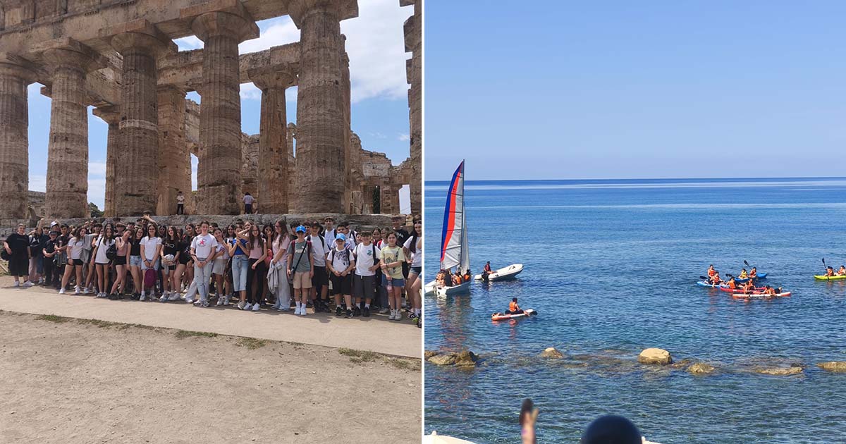 Broccostella: gli studenti dell’Istituto “Evan Gorga” tra le meraviglie del Cilento