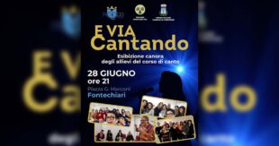 Fontechiari, “E via cantando”: gli allievi di Nicole Riggi protagonisti del concerto in piazza Marconi