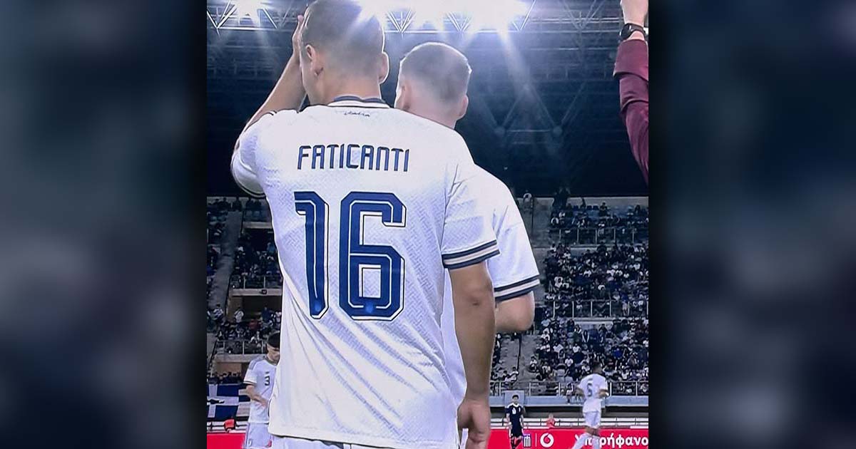 Sora, Giacomo Faticanti debutta con l’Italia: prima presenza azzurra nel successo contro la Grecia