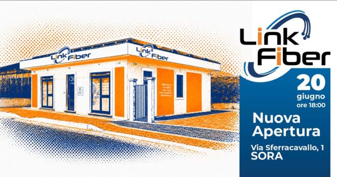 Sora, LinkFiber inaugura la nuova sede in via Sferracavallo