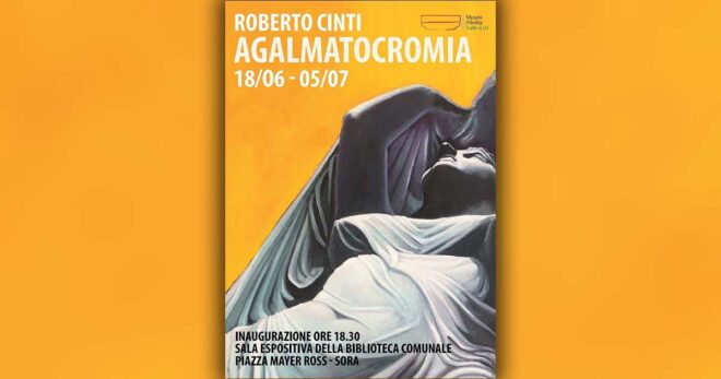Sora: “Agalmatocromia”, dal 18 giugno la personale di Roberto Cinti nella Biblioteca Comunale
