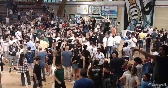 La Pallacanestro Sora promossa in Serie B Interregionale. Grande festa al Palapolsinelli